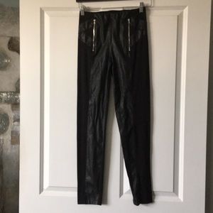 Gently used black Bebe pants